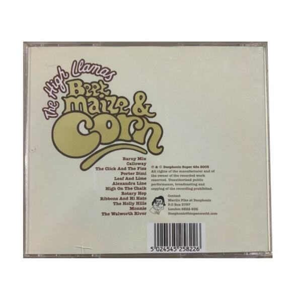 High Llamas Beet, Maize and Corn CD 2003 Duophonic Super MINT Import UK Music - Picture 4 of 4